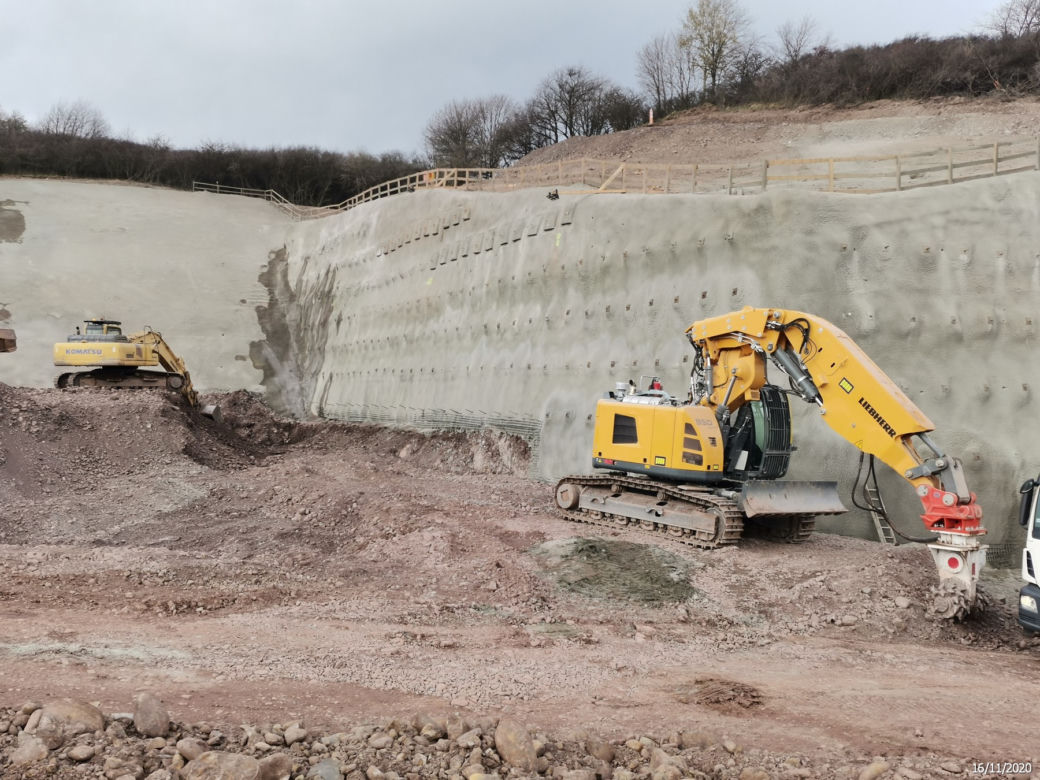 Budowa tunelu na dolnośląskim odcinku drogi ekspresowej S3