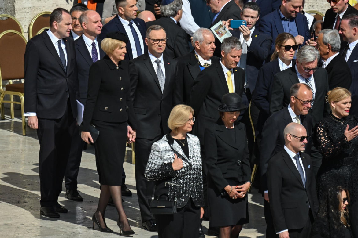 Papież Leon XIV spotkał się z Andrzejem Dudą