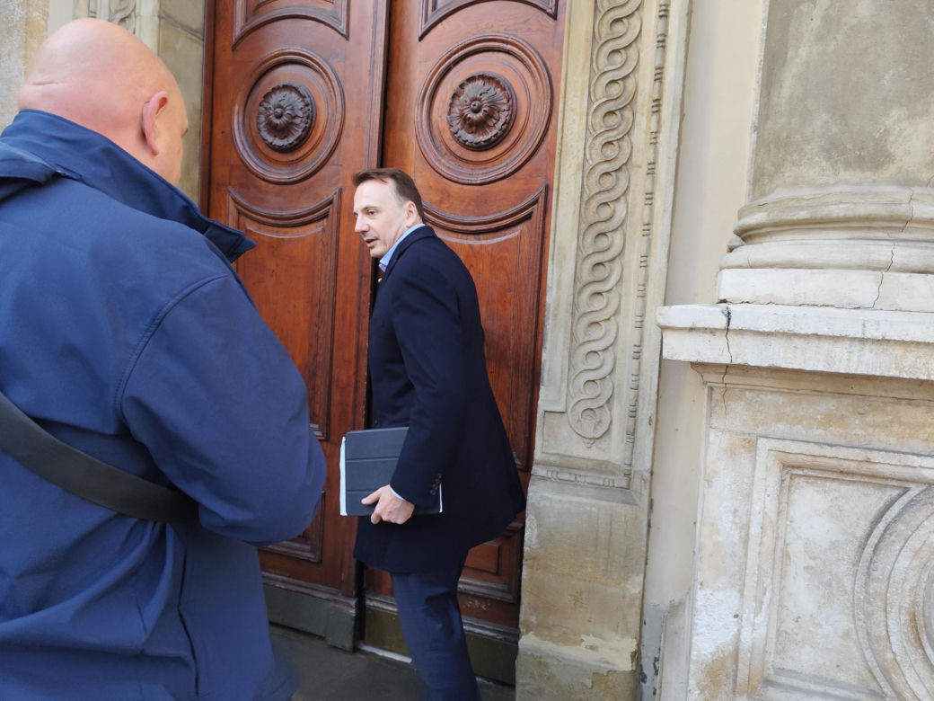 Pierwszy dzień w pracy nowego prezydenta Krakowa Łukasza Gibały