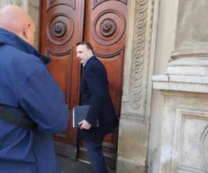 Pierwszy dzień w pracy nowego prezydenta Krakowa Łukasza Gibały