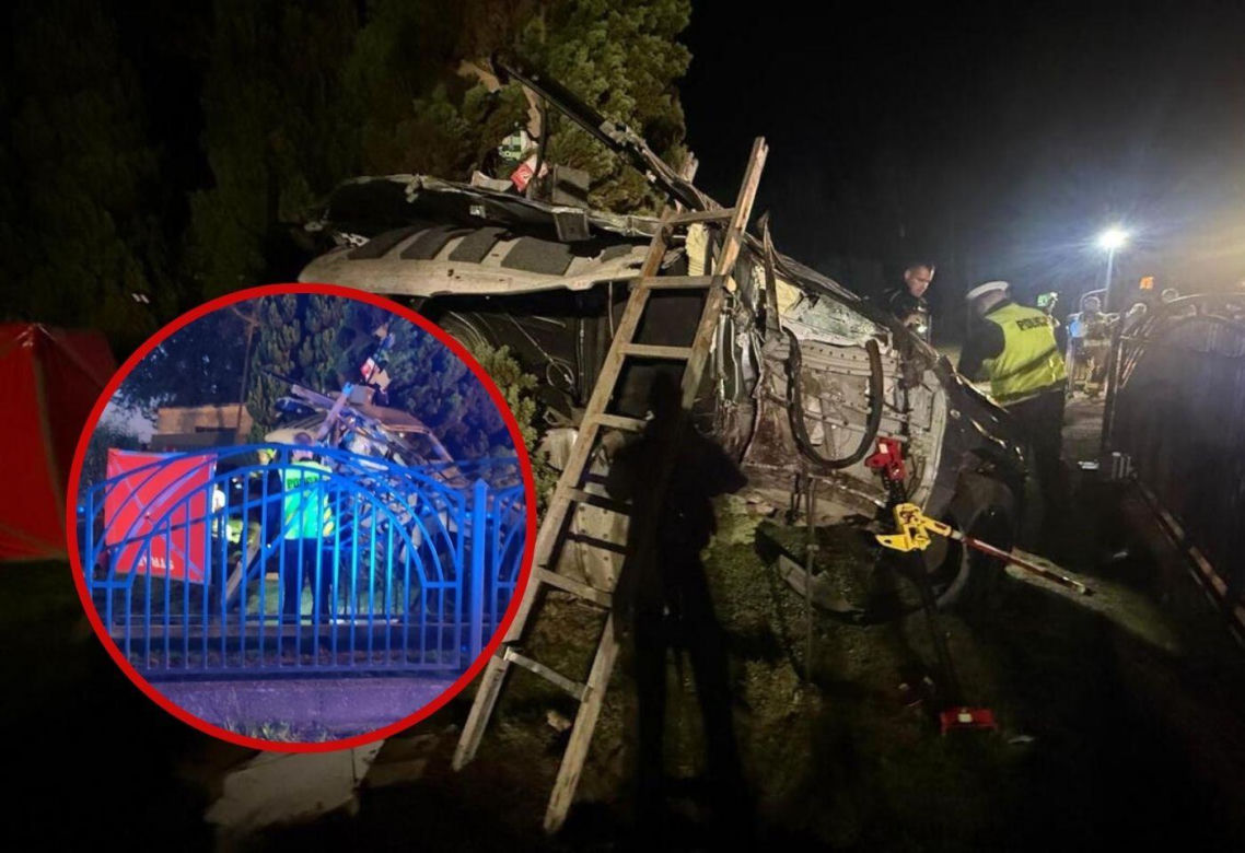 Tragiczny finał wieczornej podróży w powiecie świeckim!