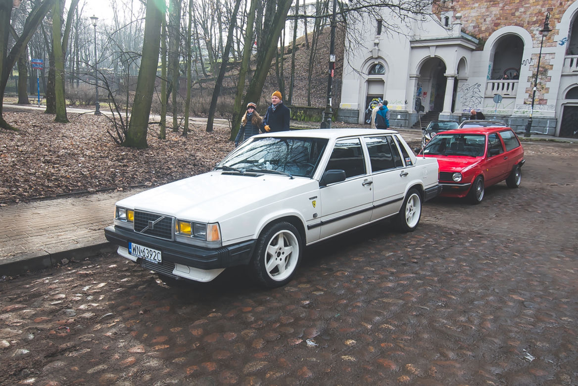 Spotkanie grupy Youngtimer Warsaw na Powiślu