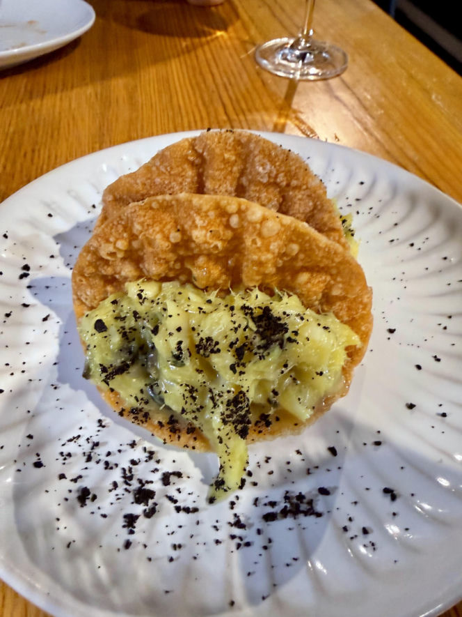 Taco z dorszem w Akua