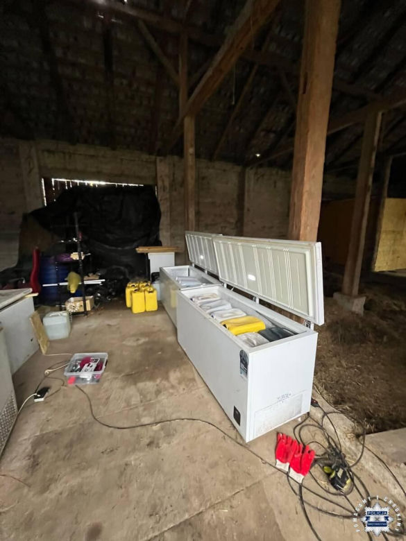Narkotykowe laboratorium w Świętokrzyskiem