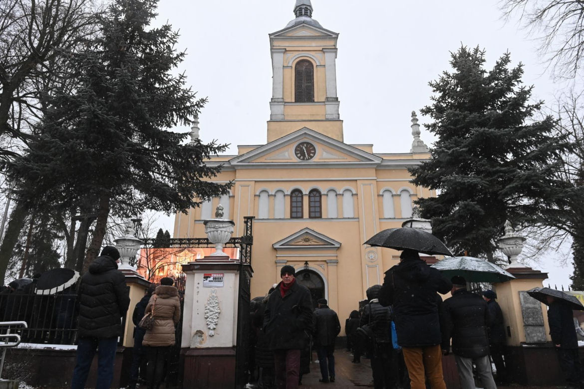 Pogrzeb burmistrza Mszczonowa Józefa Grzegorza Kurka 