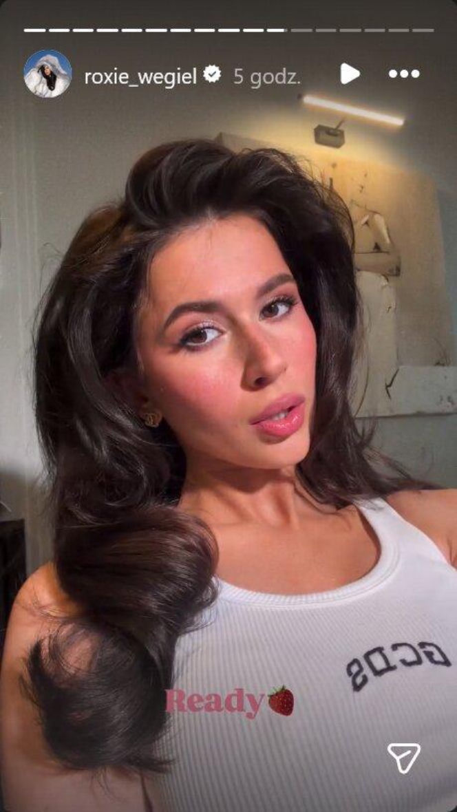 Roksana Węgiel rozpaliła poranek w TVN! Krótki top i futerko zrobiły efekt WOW