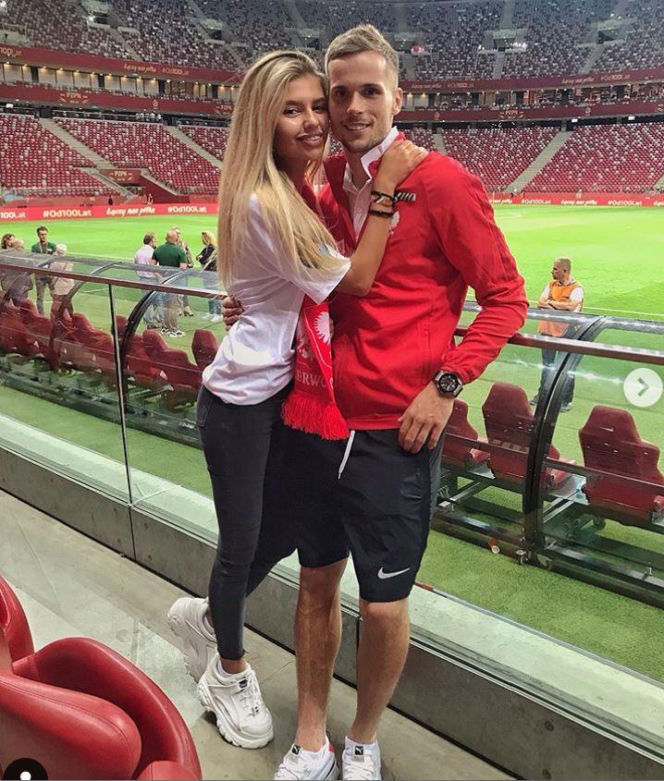 Wiktoria Stecyk, piękna żona piłkarza Tomasza Kędziory