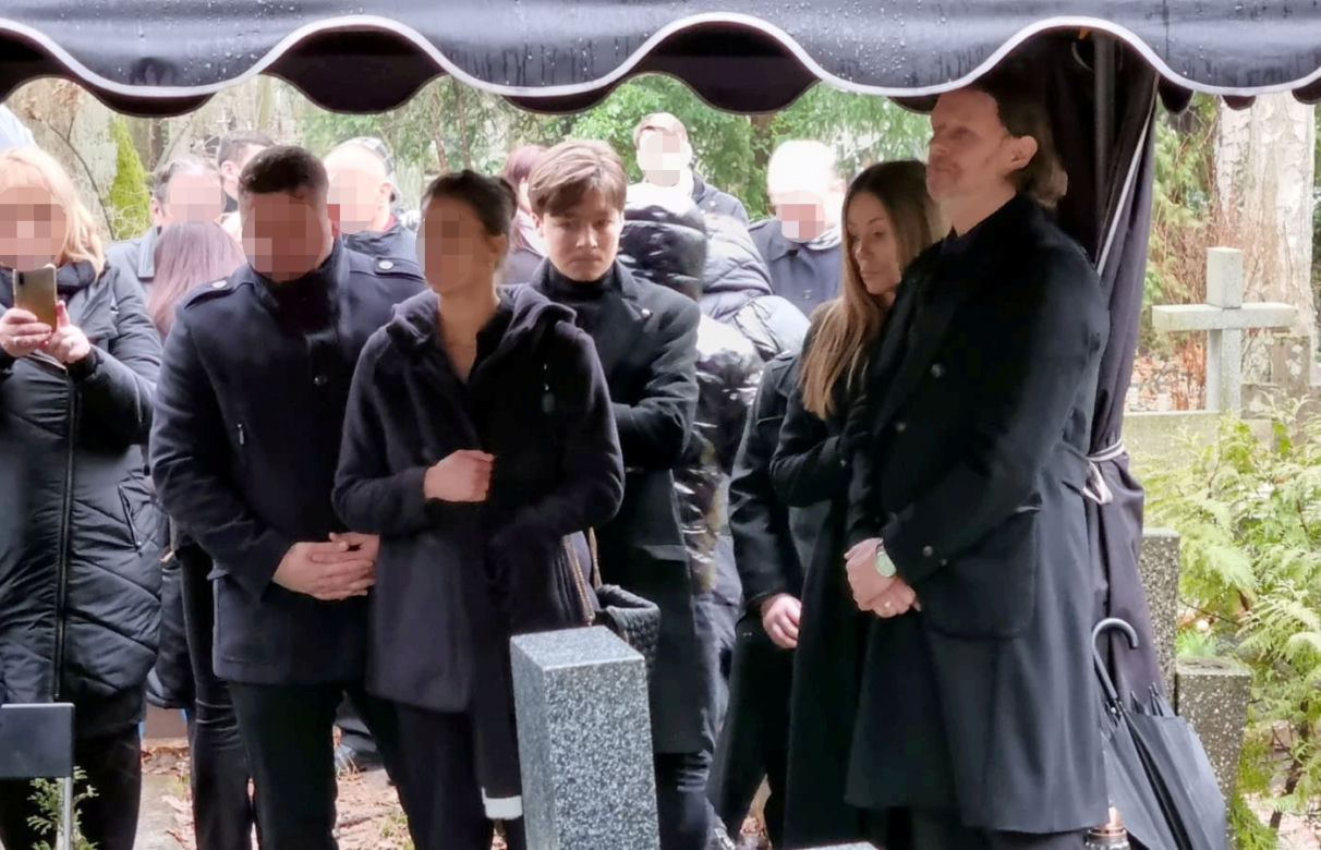 Pogrzeb mamy Radosława Majdana