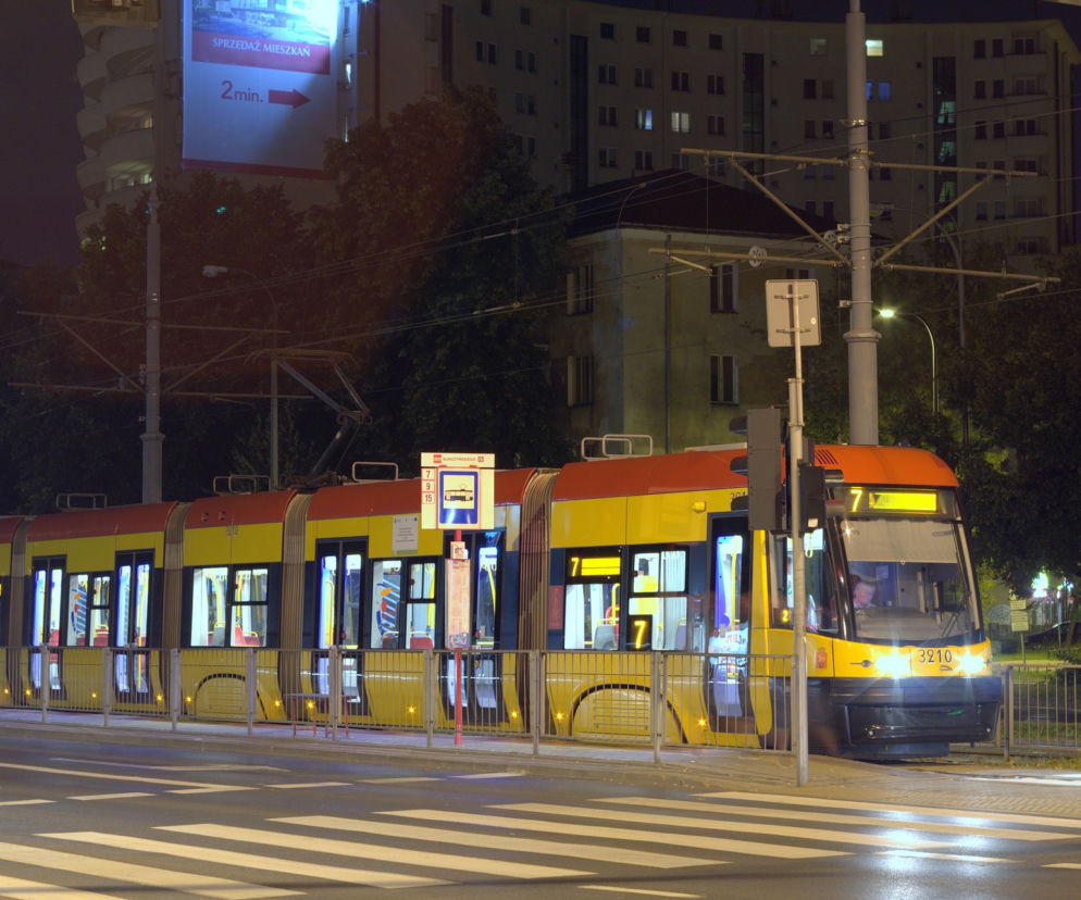 Pasażer awanturował się w tramwaju linii 7