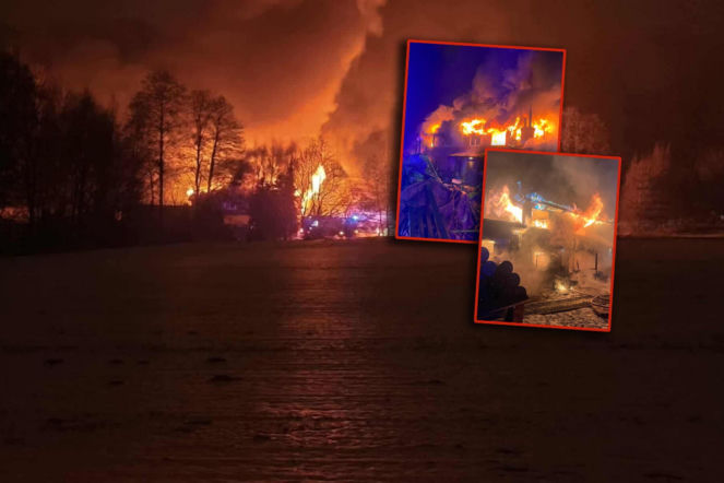 Nocny pożar na Śląsku z tragicznym finałem. Strażacy znaleźli ciało