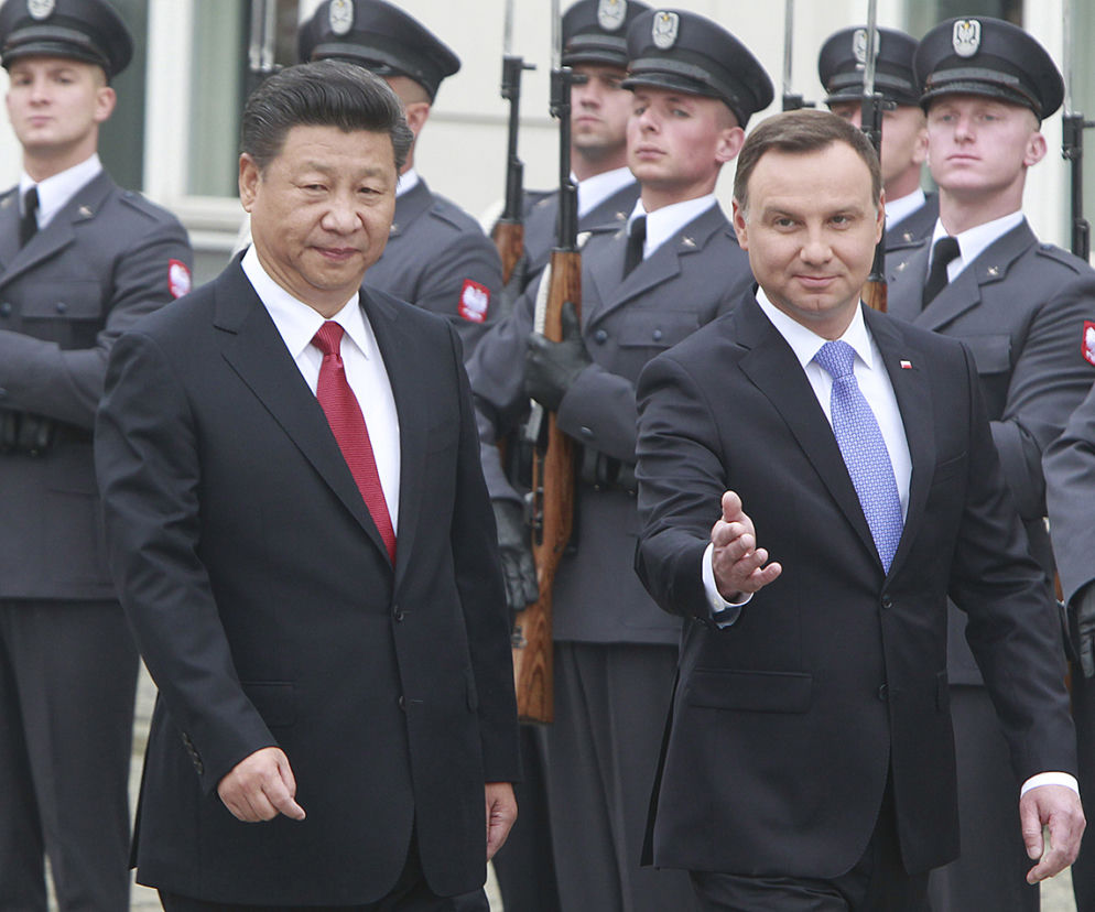Spotkanie prezydentów Andrzeja Dudy i Xi Jinping