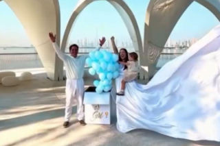 Lil Masti zdradziła płeć dziecka. Zrobiła to w spektakularny sposób