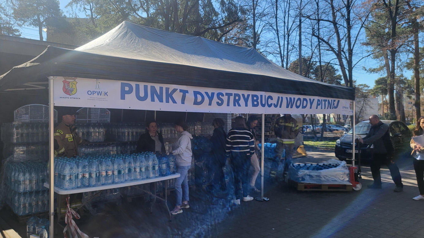 Dystrybucja wody pitnej w Otwocku