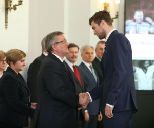 Siatkarze u prezydenta