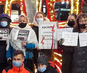 Protest kobiet w Sosnowcu