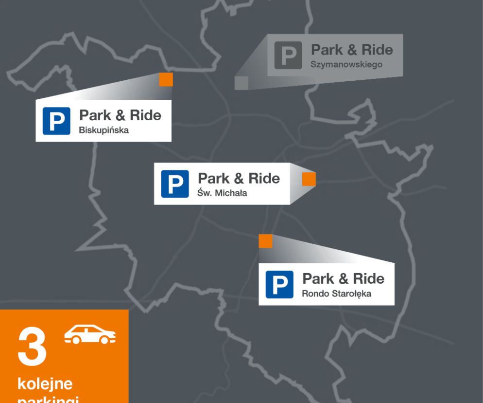 Mapa nowych parkingów w Poznaniu