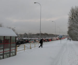 Białystok. Komunikacyjny paraliż miasta - 16.01.2019