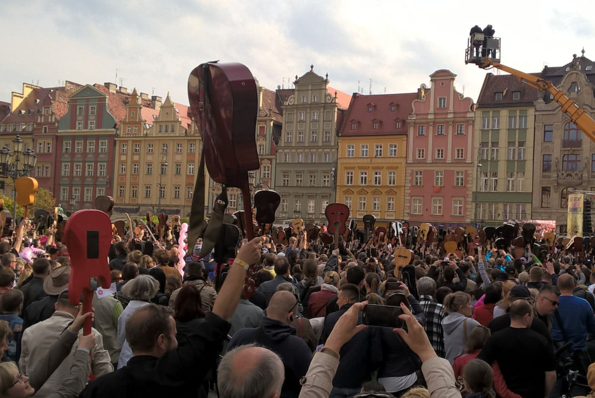 Gitarowy Rekord Guinnessa we Wrocławiu