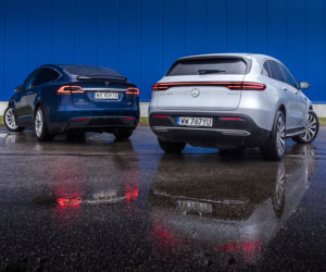 Mercedes-Benz EQC 400 vs. Tesla Model X 100D
