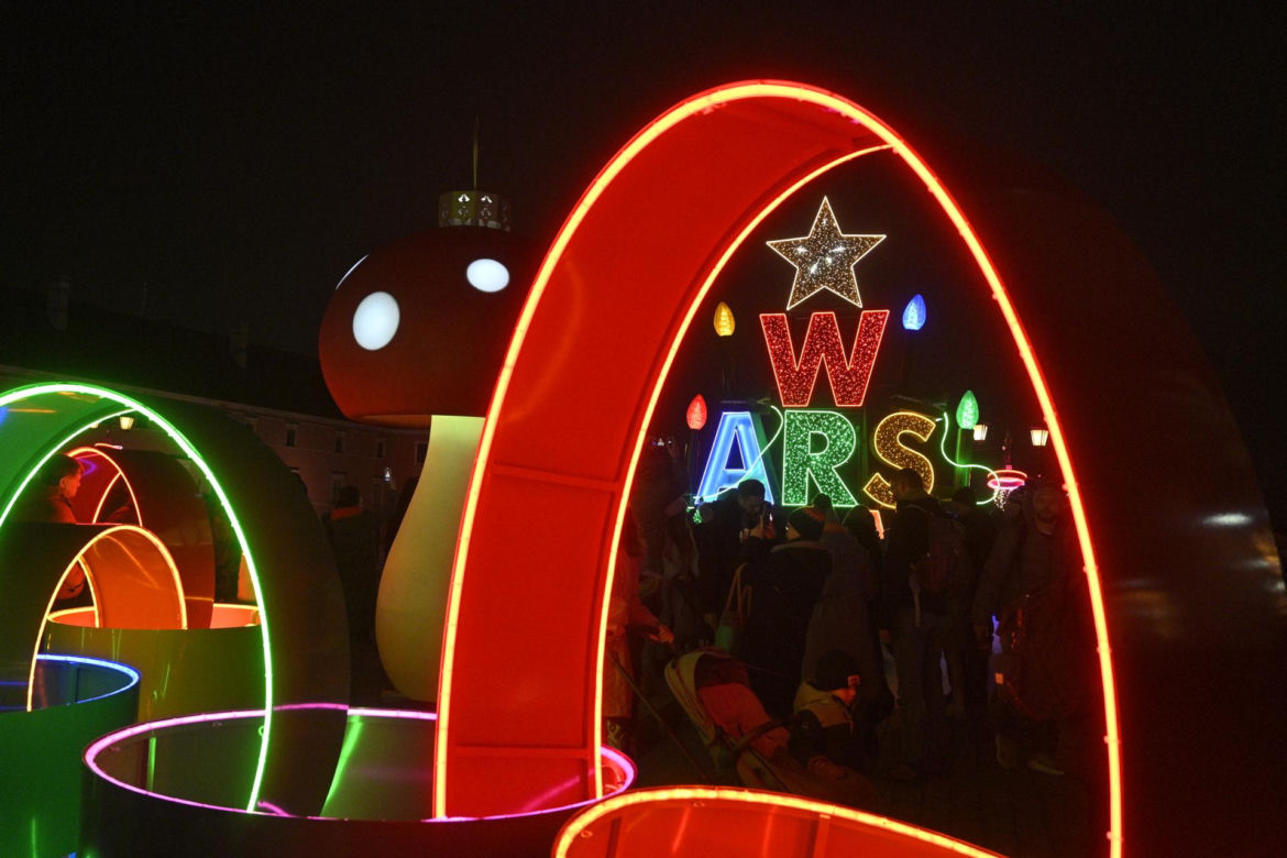 Iluminacja w Warszawie