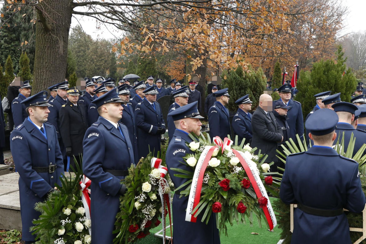Pogrzeby zamordowanych policjantów z Wrocławia