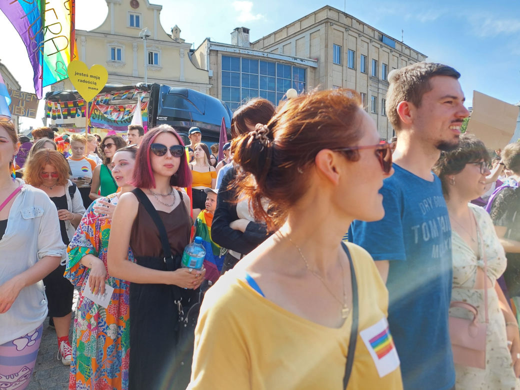 Marsz Równości w Bielsku-Białej przeszedł przez miasto w asyście policji