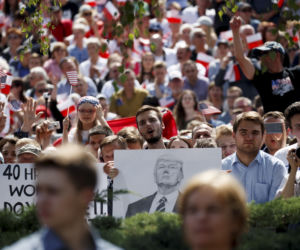 Donald Trump Warszawa
