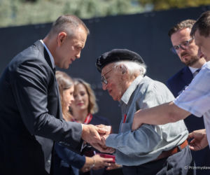 Poruszające sceny z Nawrockim. Tak potraktował uczestniczkę Powstania Warszawskiego