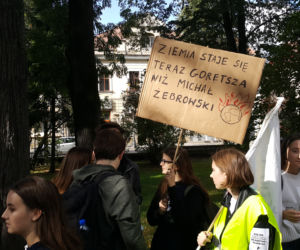 Młodzieżowy Strajk Klimatyczny w Nowym Sączu