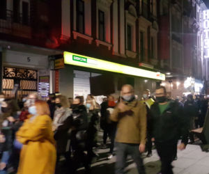 Protest kobiet w Sosnowcu 