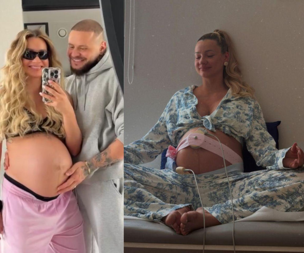 Pamela z Fit Lovers medytuje na oddziale położniczym. Poród tuż tuż