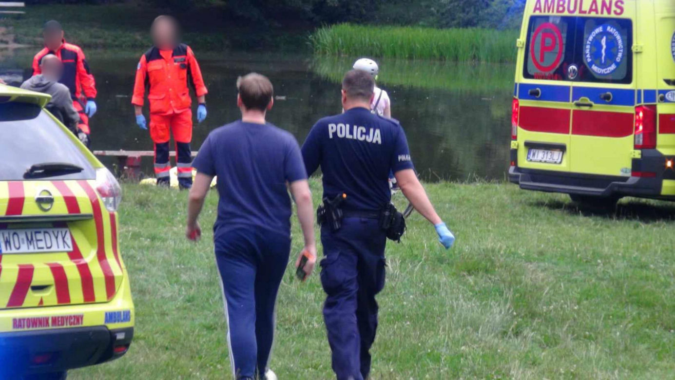 Tragedia i rozpacz w Parku Skaryszewskim. Nie żyje mężczyzna
