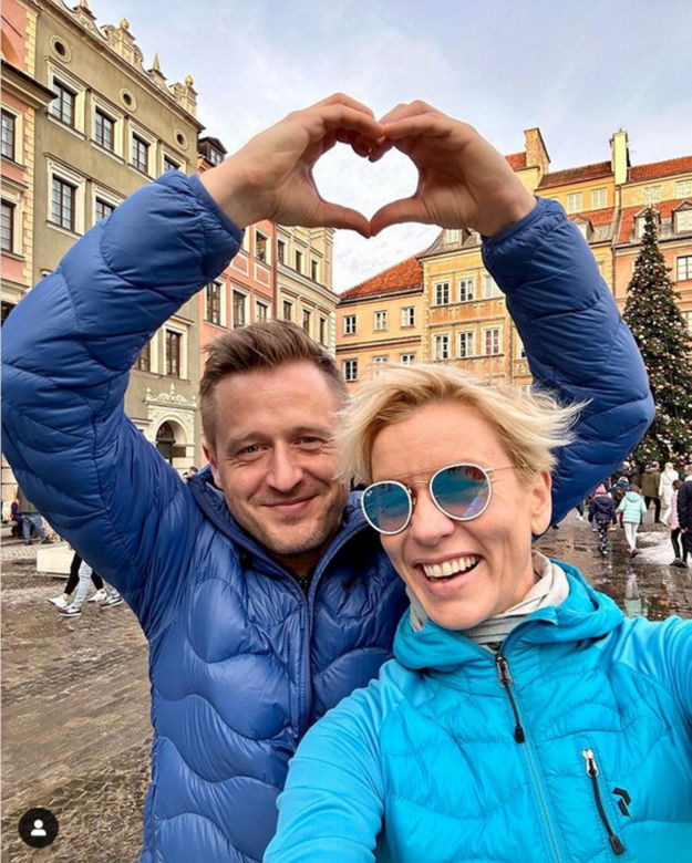 Anita Werner z narzeczonym