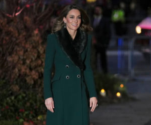 Kate i William z dziećmi na świątecznym koncercie