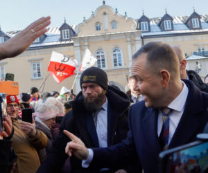 Prezydent spotkał się z kibicami