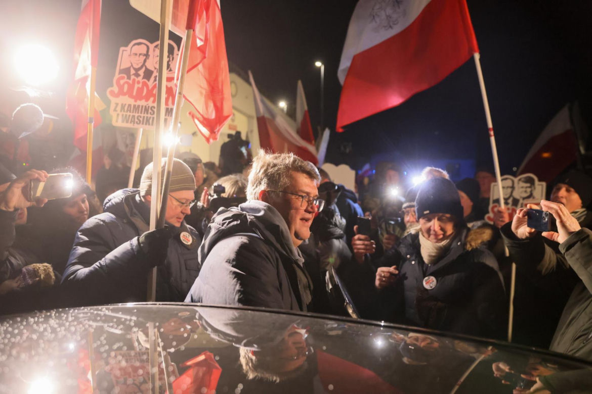 Wyjście Macieja Wąsika na wolność