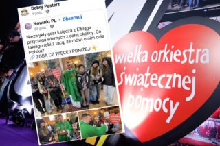 Ksiądz oddał całą tacę na WOŚP! Mocne słowa duchownego poruszyły wiernych