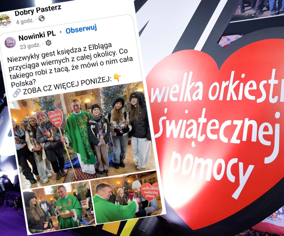 Ksiądz oddał całą tacę na WOŚP! Mocne słowa duchownego poruszyły wiernych