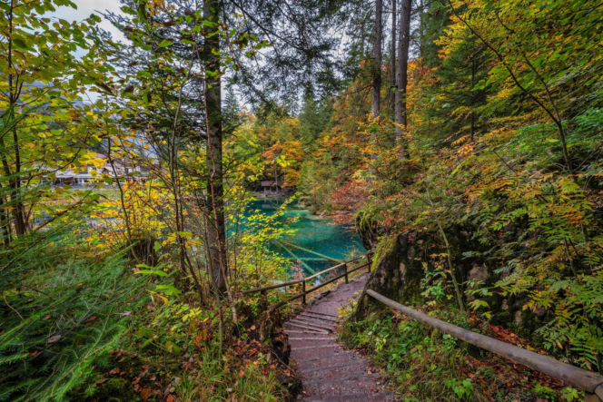 Blausee Jezioro w Szwajcarii