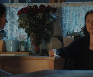 M jak miłość, odc. 1921. Agnes (Amanda Mincewicz), Marysia (Małgorzata Pieńkowska)