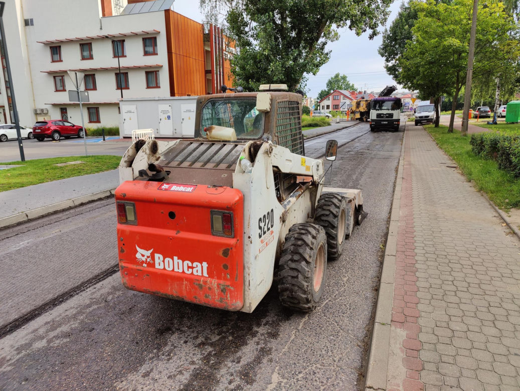 Trwa remont na Plażowej w Siedlcach