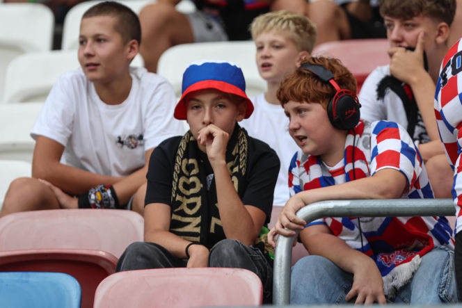Górnik Zabrze - AS Monaco: Zdjęcia kibiców i zawodników z meczu eliminacji Ligi Konferencji