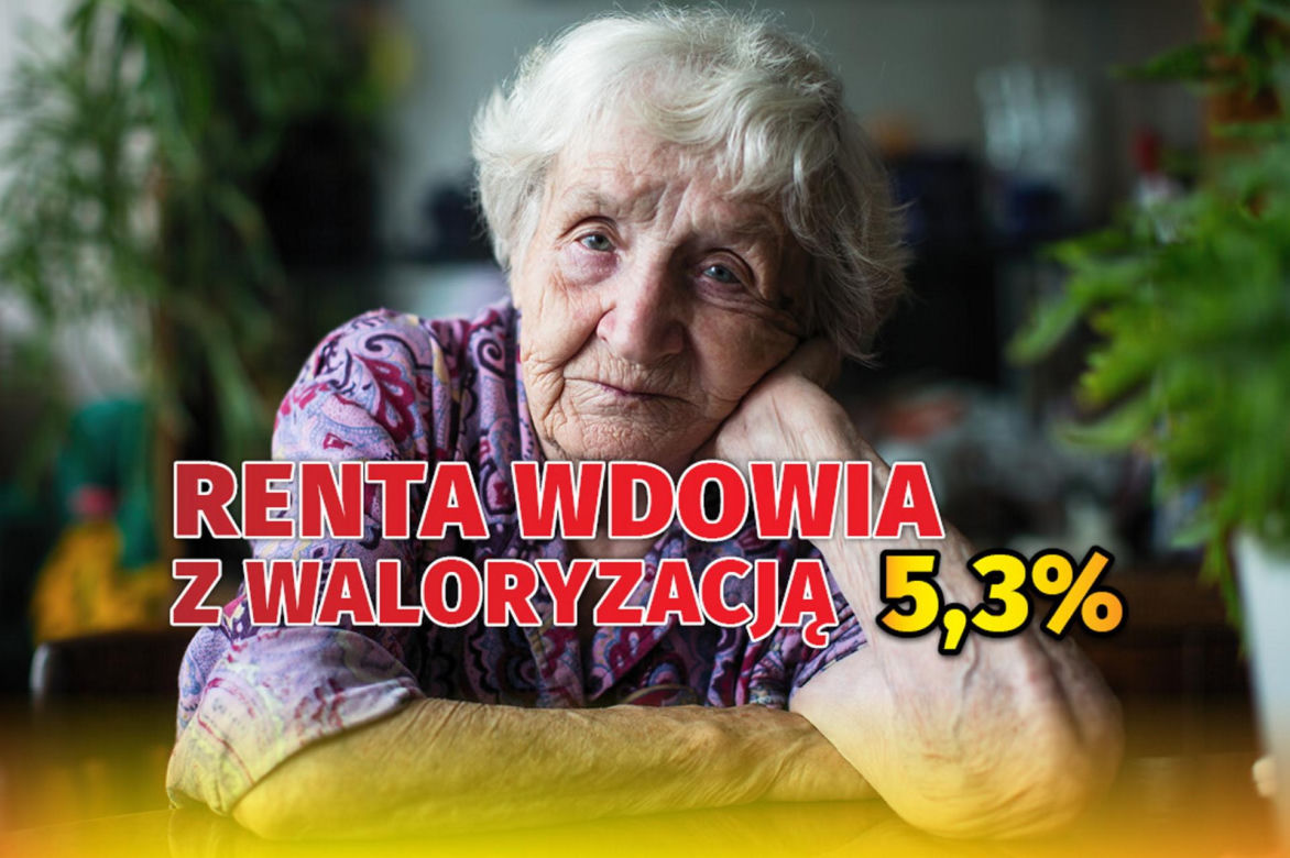 Renta wdowia z waloryzacją 5,3