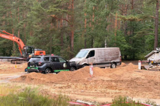 Pijany operator koparki usłyszał zarzuty
