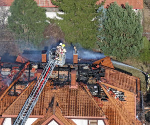 Seria groźnych pożarów pod Warszawą