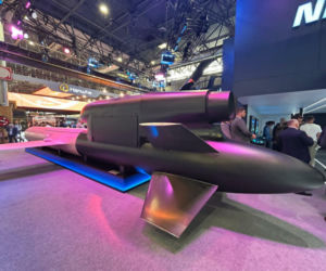 FP-5 „Flamingo” i makiety rakiet FP-7 oraz FP-9