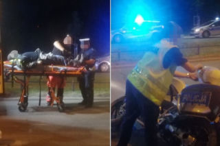 Policjant walczy o życie po pościgu za piratem na motocyklu. Pilnie potrzebuje pomocy, liczą się godziny [WIDEO, ZDJĘCIA]