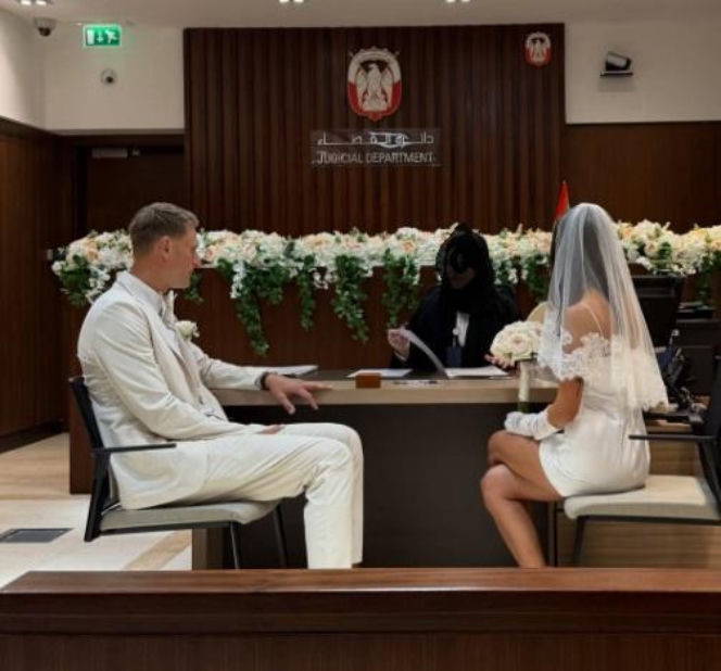 Adrian Meronk i Melania ślub