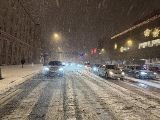Śnieżny armagedon w Warszawie