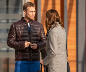 Na dobre i na złe odcinek 727, Kasia (Ilona Ostrowska), Michał (Mateusz Janicki)